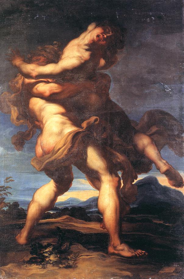 Hercules and Antaeus fdh